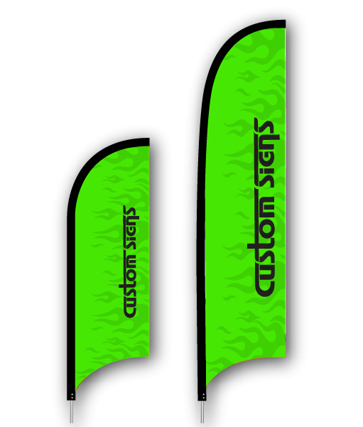 Custom Signs Banner Flag Blade